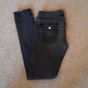 True Religion Distressed Skinny Jeans
